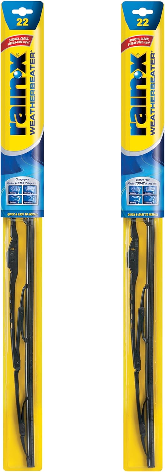 Wholesale Rain-X 820149 WeatherBeater Wiper Blades, 22" Windshield Wipers (Pack of 2), Automotive Replacement Windshield Wiper Blades That Meet Or Exceed OEM Quality And Durability Standards 22" Pack of 2