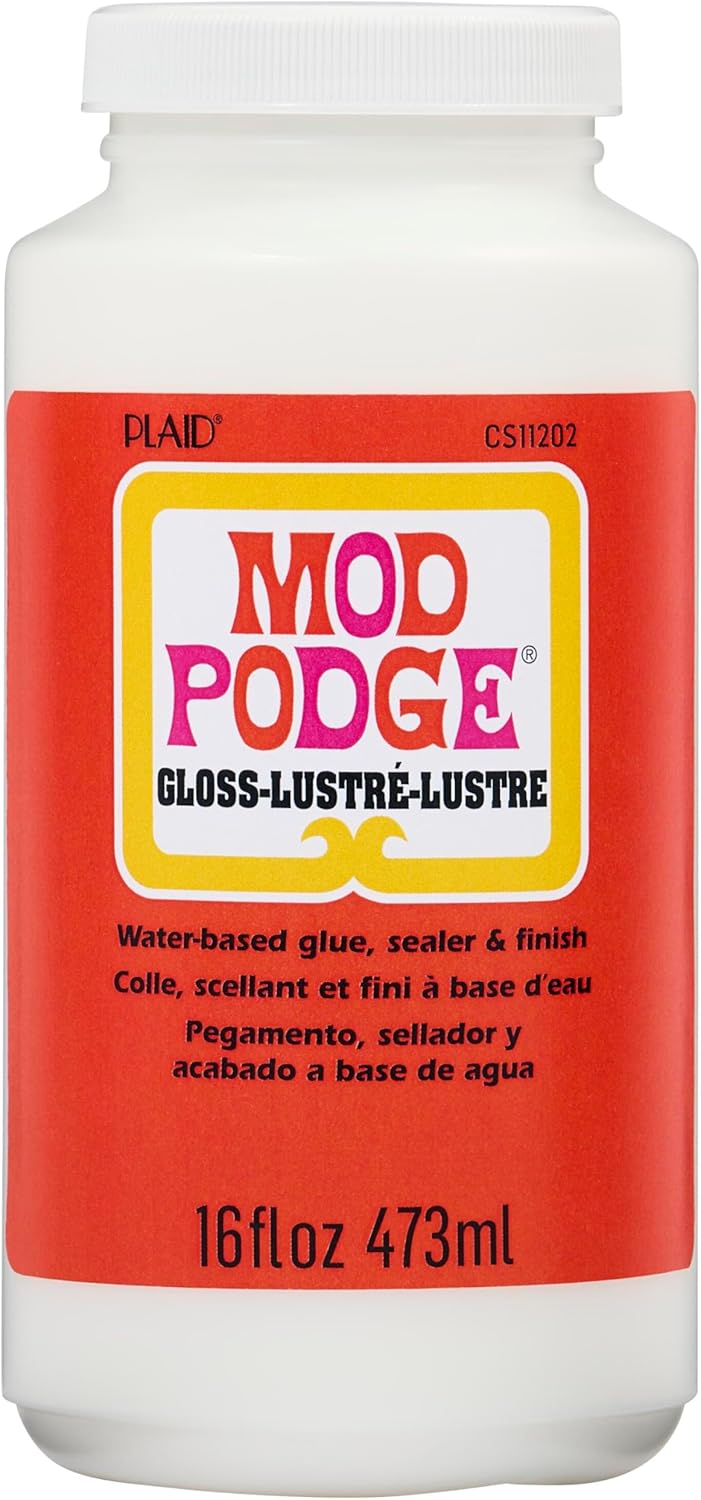 Wholesale Plaid Mod Podge Fluid Paint Pouring Agent Photo Transfer Printing Wood Classic High Gloss Handmade Glue