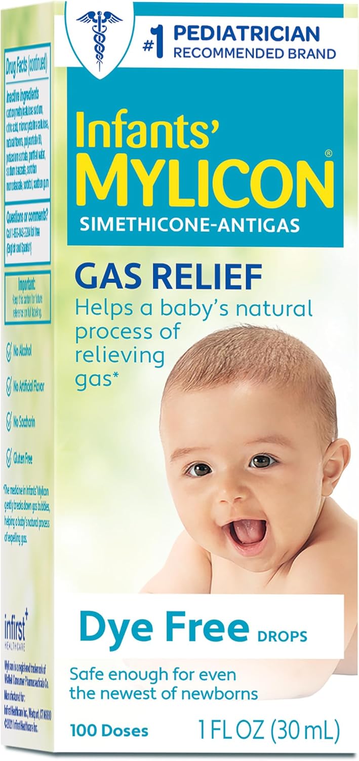 Wholesale MYLICON Infants Gas Relief Drops for Infants and Babies, Dye Free Formula, 1 Fluid Ounce
