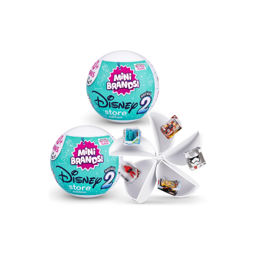 5 Surprise Disney Mini Brands Series 2 (2 Pack) by ZURU