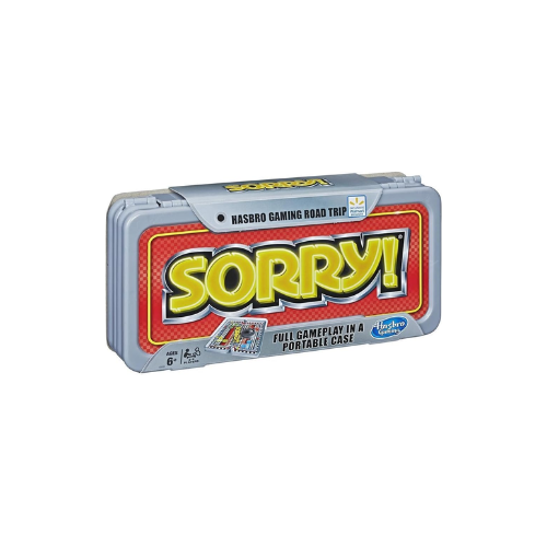 Sorry Classic Hasbro Games Road Trip Travel Edition