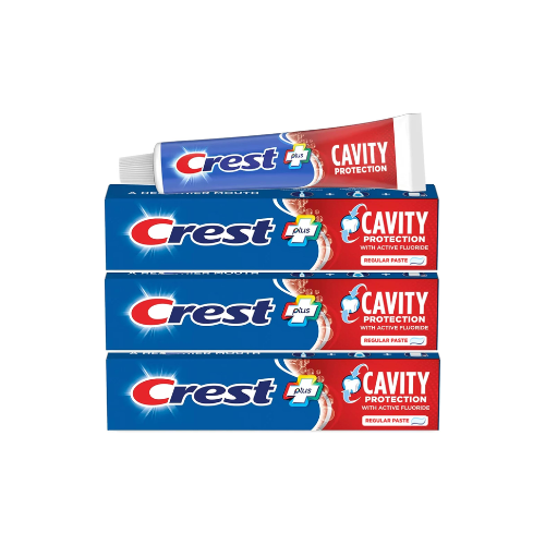 Crest Cavity Protection Regular Toothpaste 8.2 oz - Pack of 3