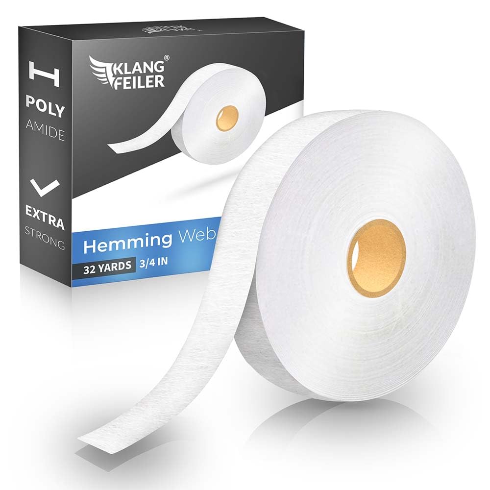 Wholesale Klangfeiler® Hemming Tape - 3/4 INCH x 32 Yards - Extra Strong - Iron-On Hem Tape Adhesive
