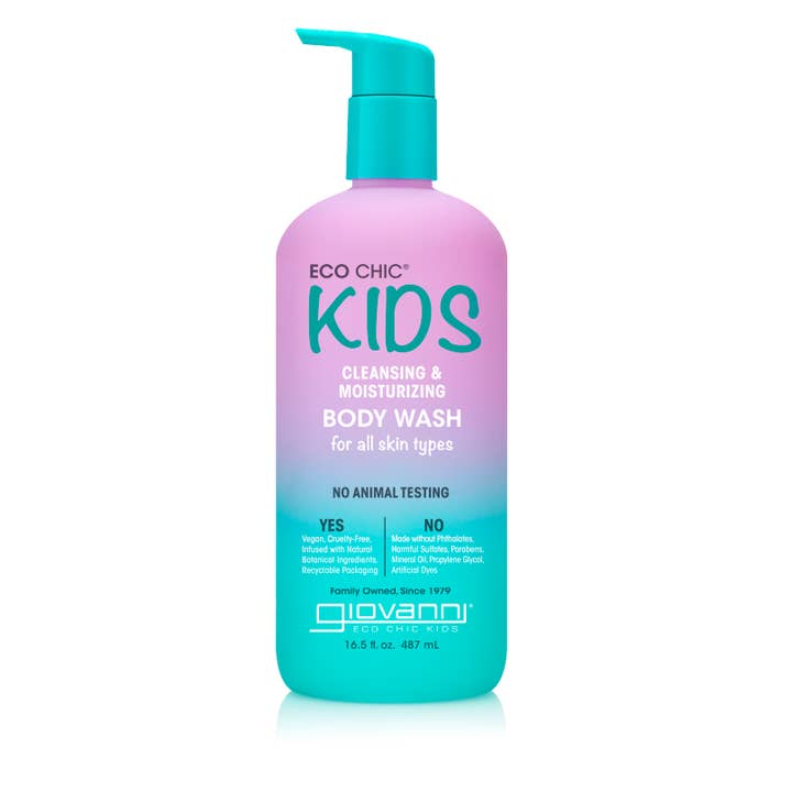 Eco Chic® Kids Cleansing & Moisturizing Body Wash 16.5oz