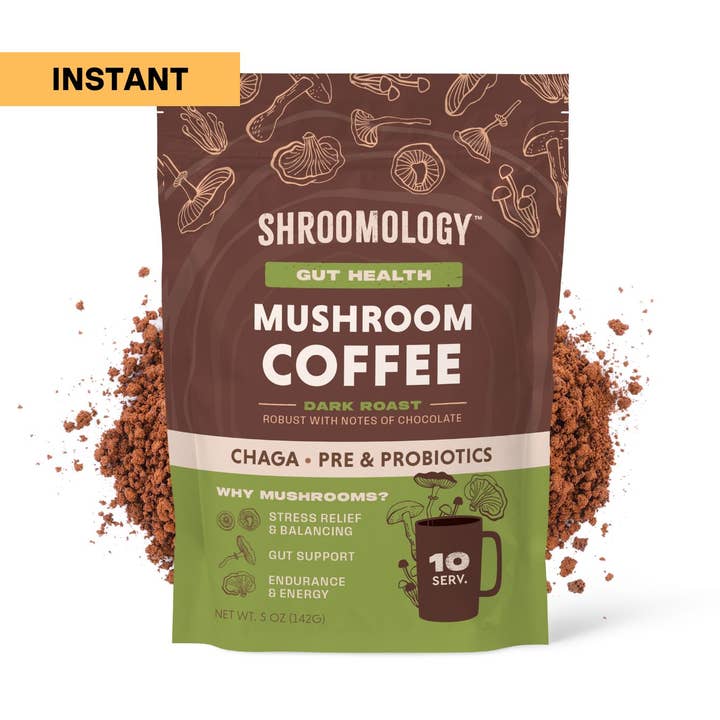 Mushroom Coffee, Gut Health 5 oz
