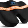 Wholesale Everlasting Comfort Doctor Recommended Memory Foam Seat Cushions for Office Chairs - HSA FSA Eligible Tailbone Pain Relief Cushion, Sciatica & Back Support, Office Chair Cushion & Car Seat Cushion Large Black