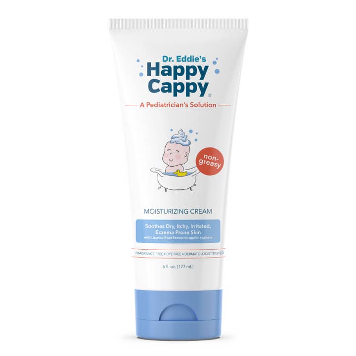 Happy Cappy Eczema Moisturizing Cream, Hypoallergenic - 6 oz