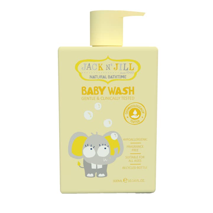 Jack N' Jill Baby Wash - Natural 300mL