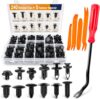 Wholesale GOOACC - GRC-33 240PCS Bumper Retainer Clips Car Plastic Rivets Fasteners Push Retainer Kit Most Popular Sizes Auto Push Pin Rivets Set -Door Trim Panel Fender Clips for GM Ford Toyota Honda Chrysler 240Pcs Clips + 5 Remover Retainer Kit