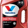 Wholesale Valvoline High Mileage with MaxLife Technology SAE 5W-30 Synthetic Blend Motor Oil 5 QT High Mileage 5 QT 5W-30
