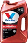 Wholesale Valvoline High Mileage with MaxLife Technology SAE 5W-30 Synthetic Blend Motor Oil 5 QT High Mileage 5 QT 5W-30