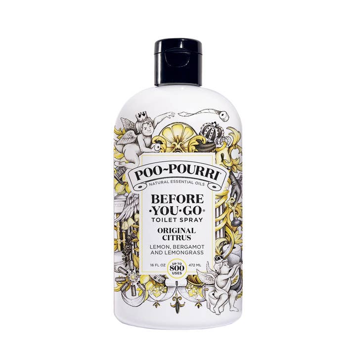 Poo~Pourri Original Citrus Refill Size Bottle 16 oz.