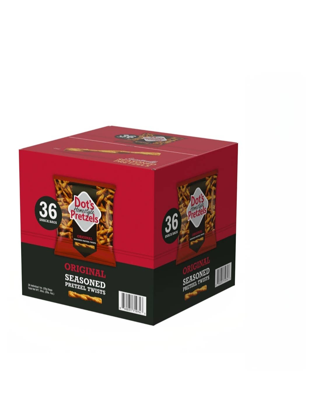Dot’S Homestyle Pretzels Original Seasoned Twists 1 oz Snack