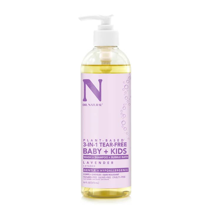 Dr. Natural 3-in-1 Tear- Free Baby + Kids - Lavender