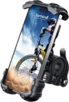 Wholesale Lamicall Bike Phone Holder, Motorcycle Phone Mount - Motorcycle Handlebar Cell Phone Clamp, Scooter Phone Clip for iPhone 15 Pro Max/Plus, 14 Pro Max, S9, S10 and More 4.7" to 6.8" Smartphones Black