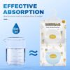 Wholesale Vacplus Moisture Absorbers, Hanging Closet Dehumidifier Bags, Humidity Packs, Desiccant, Closet Dehumidifiers with Fragrance Free, 10 Pack, 9.8OZ