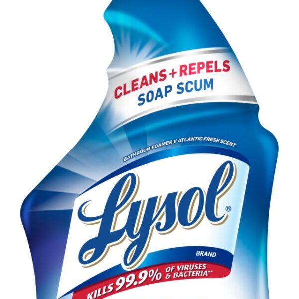 LYSOL POWER BATHROOM FOAMER DISINFECTANT – 22oz – *TRIGGER