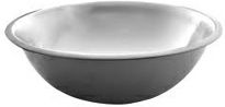 STAINLESS STEEL MIXING BOWL- 4 QT