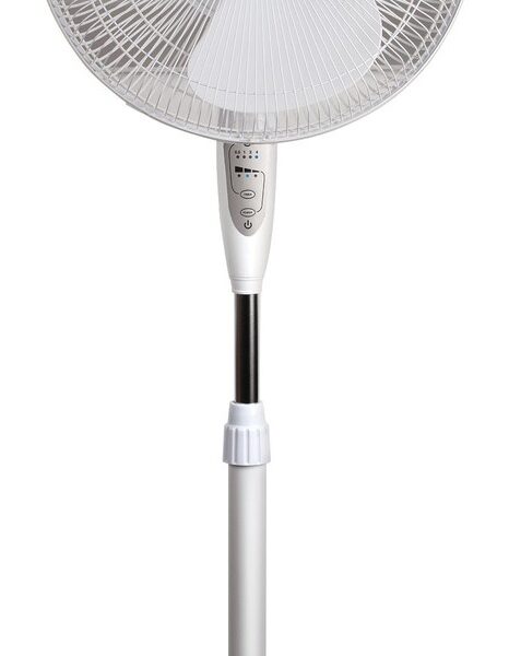 FAN-B&D 16″ PEDESTAL W/REMOTE- 3 SPEED OSCILLATING-WHITE